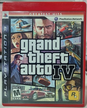 GTA IV (Grand Theft Auto IV) - PS3 (Mídia Física) - USADO