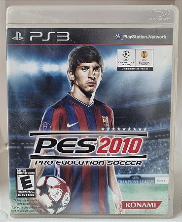 PES 2010 - PS3 (Mídia Física) - USADO