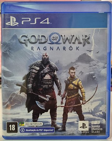 God of War Ragnarok - PS4 (Mídia Física) - USADO
