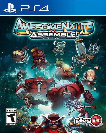 Awesomenauts Assemble - PS4 (Mídia Física) - USADO