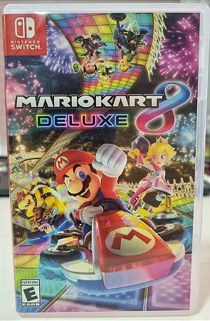 Mario Kart 8 Deluxe - Switch (Mídia Física) - USADO