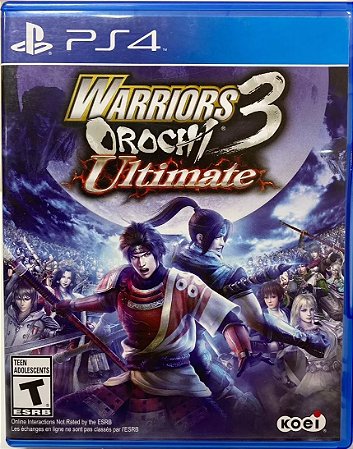 Warriors Orochi 3 Ultimate - PS4 (Mídia Física) - USADO