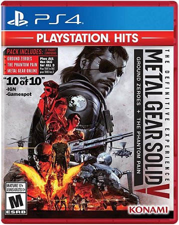 Metal Gear Solid V The Definitive Experience - PS4 (Mídia Física) - USADO