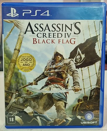 Assassin's Creed IV Black Flag - PS4 (Mídia Física) - USADO
