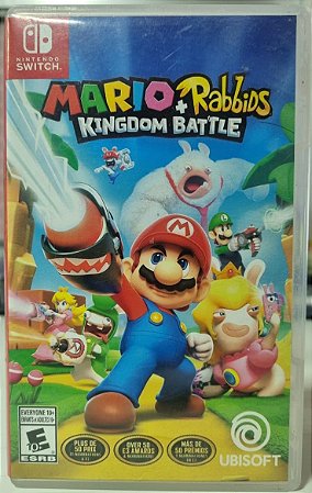 Mario + Rabbids Kingdom Battle - Switch (Mídia Física) - USADO