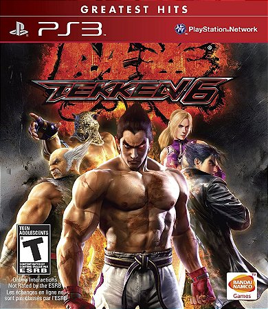 Tekken 6 - PS3 (Mídia Física) USADO