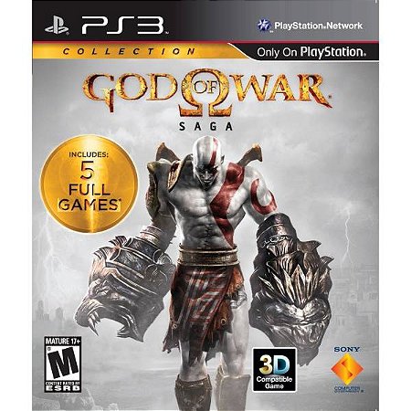 God Of War Saga Collection - PS3 (Mídia Física)
