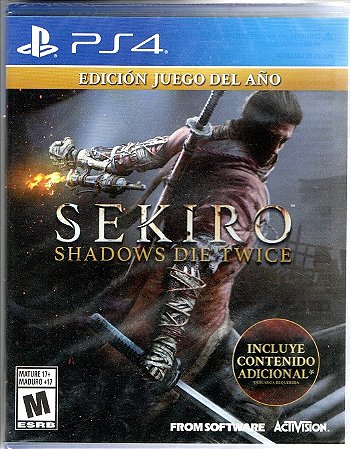 Sekiro Shadows Die Twice - PS4 (Mídia Física)