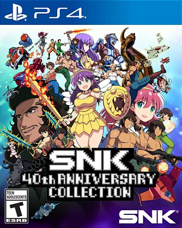SNK 40Th Anniversary Collection - PS4 (Mídia Física)
