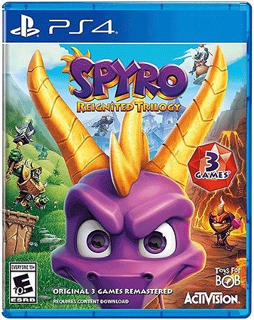 Spyro Reignited Trilogy - PS4 (Mídia Física)