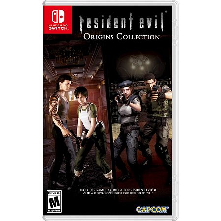Resident Evil Origins Collection - Switch (Mídia Física) - USADO