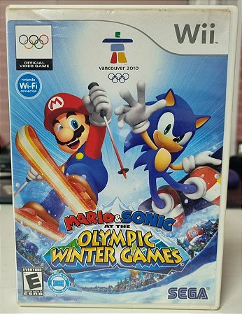 Mario & Sonic At The Olympic Winter Games - WII (Mídia Física) - USADO