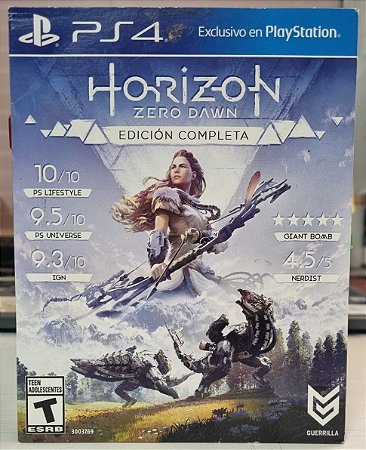 Horizon Zero Dawn Complete Edition (Cartonado) - PS4 (Mídia Física) - USADO