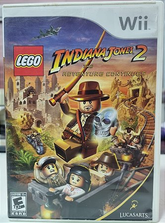 Lego Indiana Jones 2 The Adventure Continues - WII (Mídia Física) - USADO
