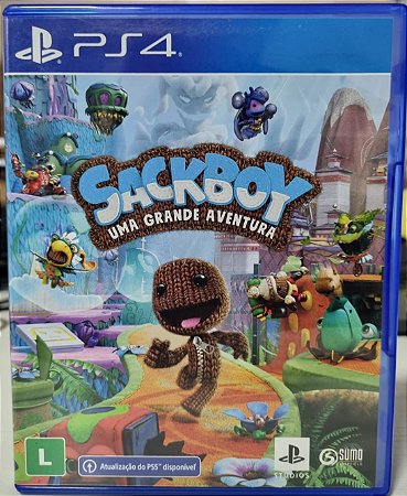 Sackboy Uma Grande Aventura - PS4 (Mídia Física) - USADO