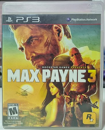 Max Payne 3 - PS3 (Mídia Física) - Seminovo