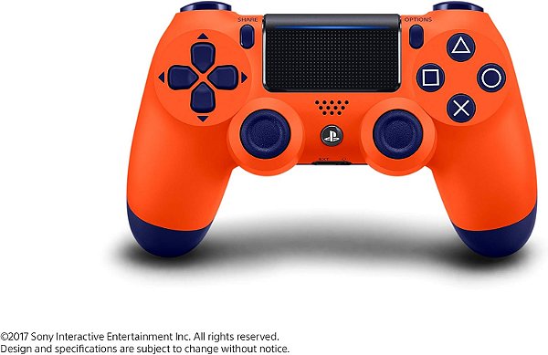 Controle PS4 - Dual Shock 4 - Sunset Orange (Laranja) - Original Sony