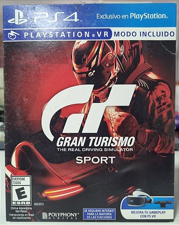 Gran Turismo Sport (Cartonado) - PS4 (Mídia Física) - USADO