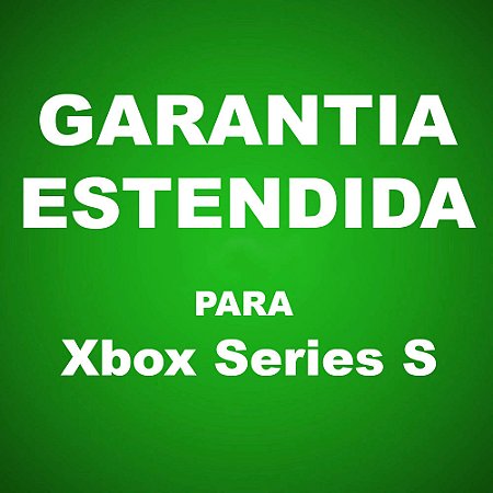 Garantia Estendida para Console Xbox Series S (Garantia Total de 2 Anos, veja detalhes na descrição)