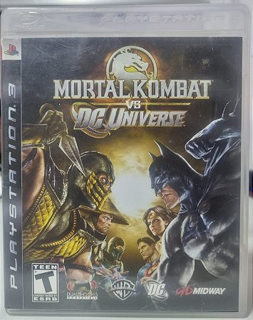 Mortal Kombat Vs DC Universe - PS3 (Mídia Física) - USADO