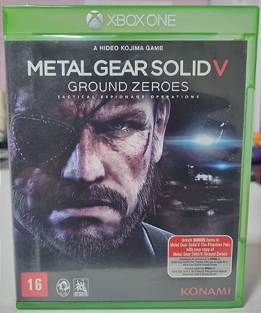 Metal Gear Solid V Ground Zeroes - Xbox One (Mídia Física) - USADO