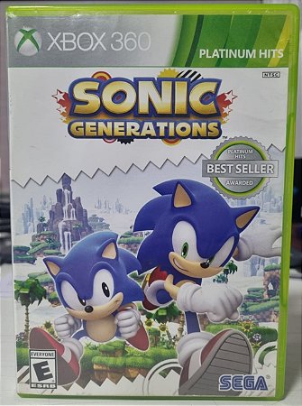 Sonic Generations - Xbox 360 (Mídia Física) - USADO