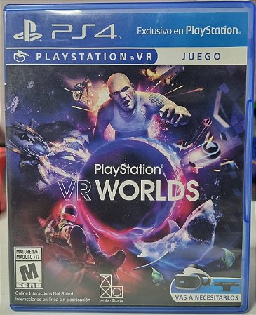 Playstation VR Worlds - PS4 (Mídia Física) - USADO