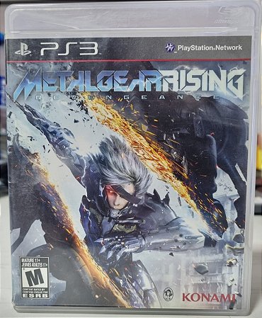 Metal Gear Rising Revengeance - PS3 (Mídia Física) - USADO