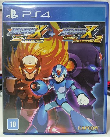 Megaman X Legacy Collection 1 + 2 - PS4 (Mídia Física) - USADO