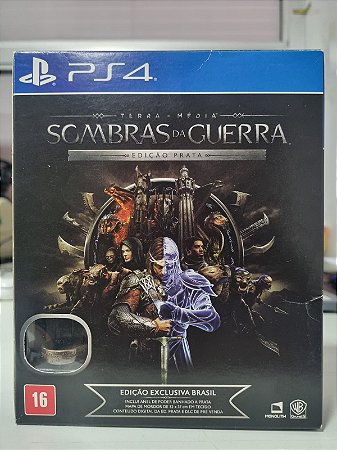 Sombras da Guerra Edição Prata - PS4 (Mídia Física) - USADO