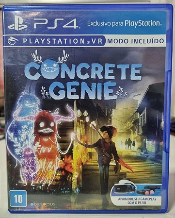 Concrete Genie  - PS4 (Mídia Física) - USADO