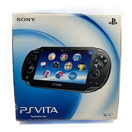 PS Vita, 8GB, PlayStation Vita Modelo PCH-1007, Original Sony, Seminovo