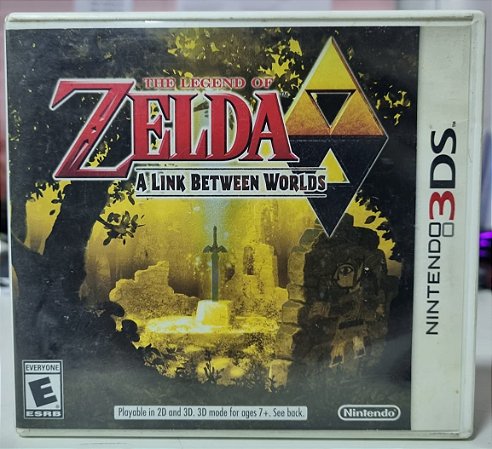 The Legend Of Zelda A Link Between Worlds - 3DS (Mídia Física) - USADO