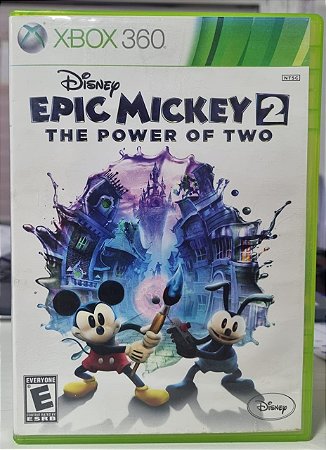 Epic Mickey 2 The Power Of Two - XBOX 360 (Mídia Física) - USADO