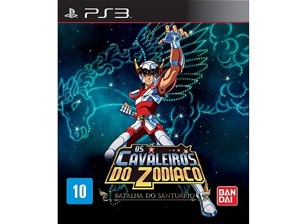 Os Cavaleiros do Zodiado Batalha do Santuário - PS3 (Mídia Física) - USADO