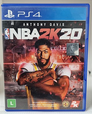 NBA 2K20 - PS4 (Mídia Física) - USADO