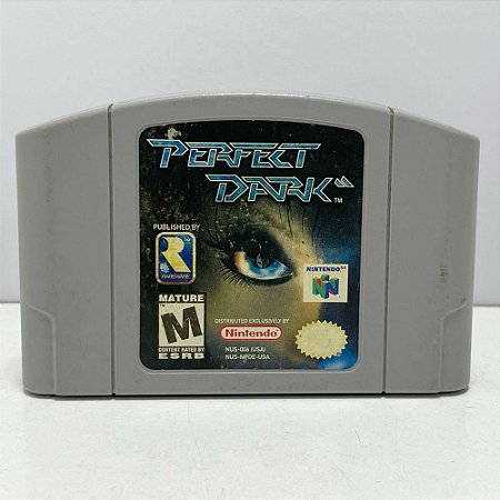 Perfect Dark, Fita para Nintendo 64, Cartucho Americano, Original (Usado)