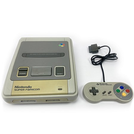 Super Famicom, Com 1 Controle Original, Nintendo (Usado)