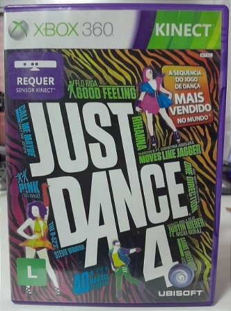Just Dance 4 - Xbox 360 (Mídia Física) - USADO