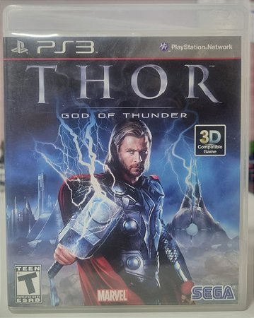 Thor God Of Thunder - PS3 (Mídia Física) - USADO