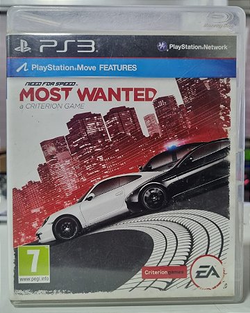 Need For Speed Most Wanted - PS3 (Mídia Física) - USADO