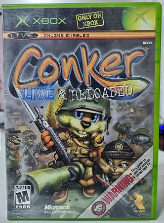 Conker Live & Reloaded - XBOX Classico (Mídia Física) - USADO