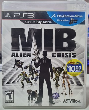 MIB Alien Crisis - PS3 (Mídia Física) - USADO