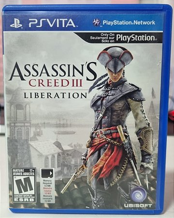 Assassin's Creed 3 Liberation - PS Vita (Mídia Física) - USADO