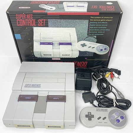 Super Nintendo, Com 1 Controle Original, Nintendo (Usado)