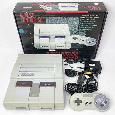 Super Nintendo, Com 1 Controle Original, Nintendo (Usado)