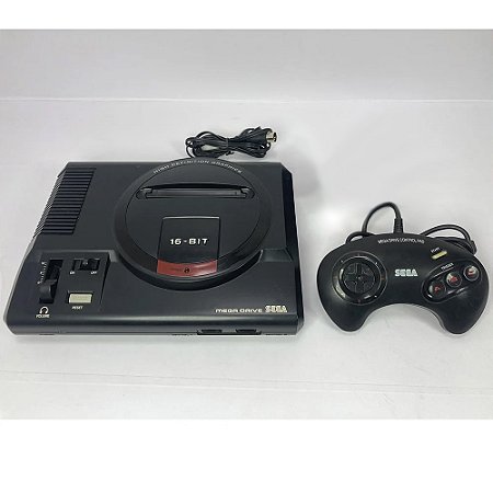 Mega Drive, 1 Controle Original, Sega, Tec Toy, Original (Usado)