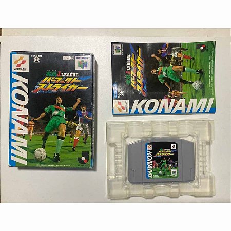 J League Dynamite Soccer, Nintendo 64 JP Original (Usado)