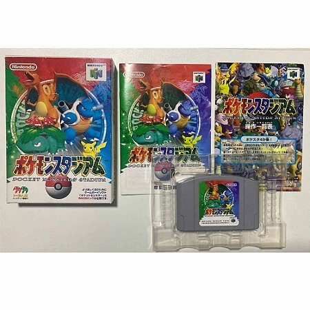 Pokemon Stadium Nintendo 64 JP Original (Usado)