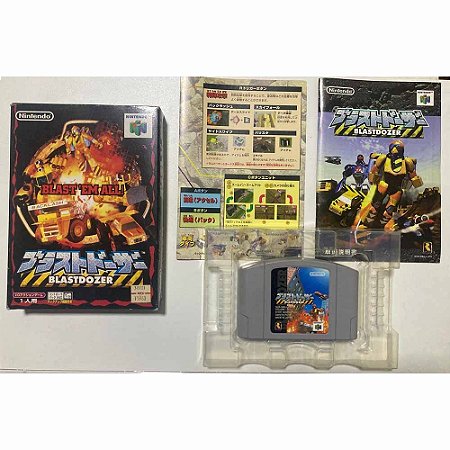 Blastdozer, Nintendo 64 JP Original (Usado)